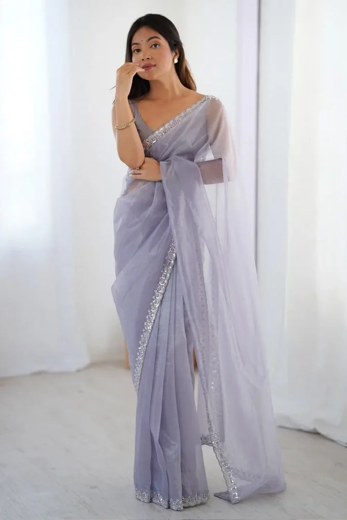 saree for farewell