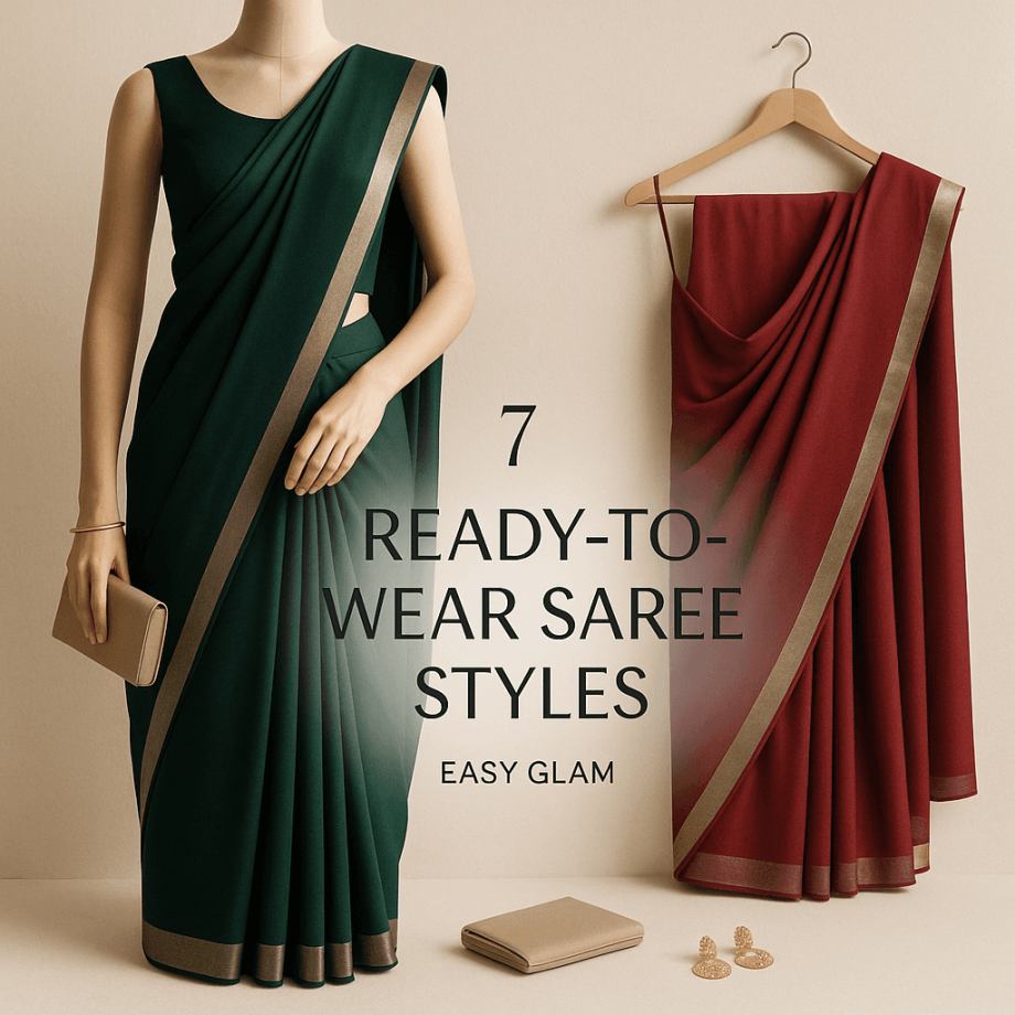 ready to wear saree